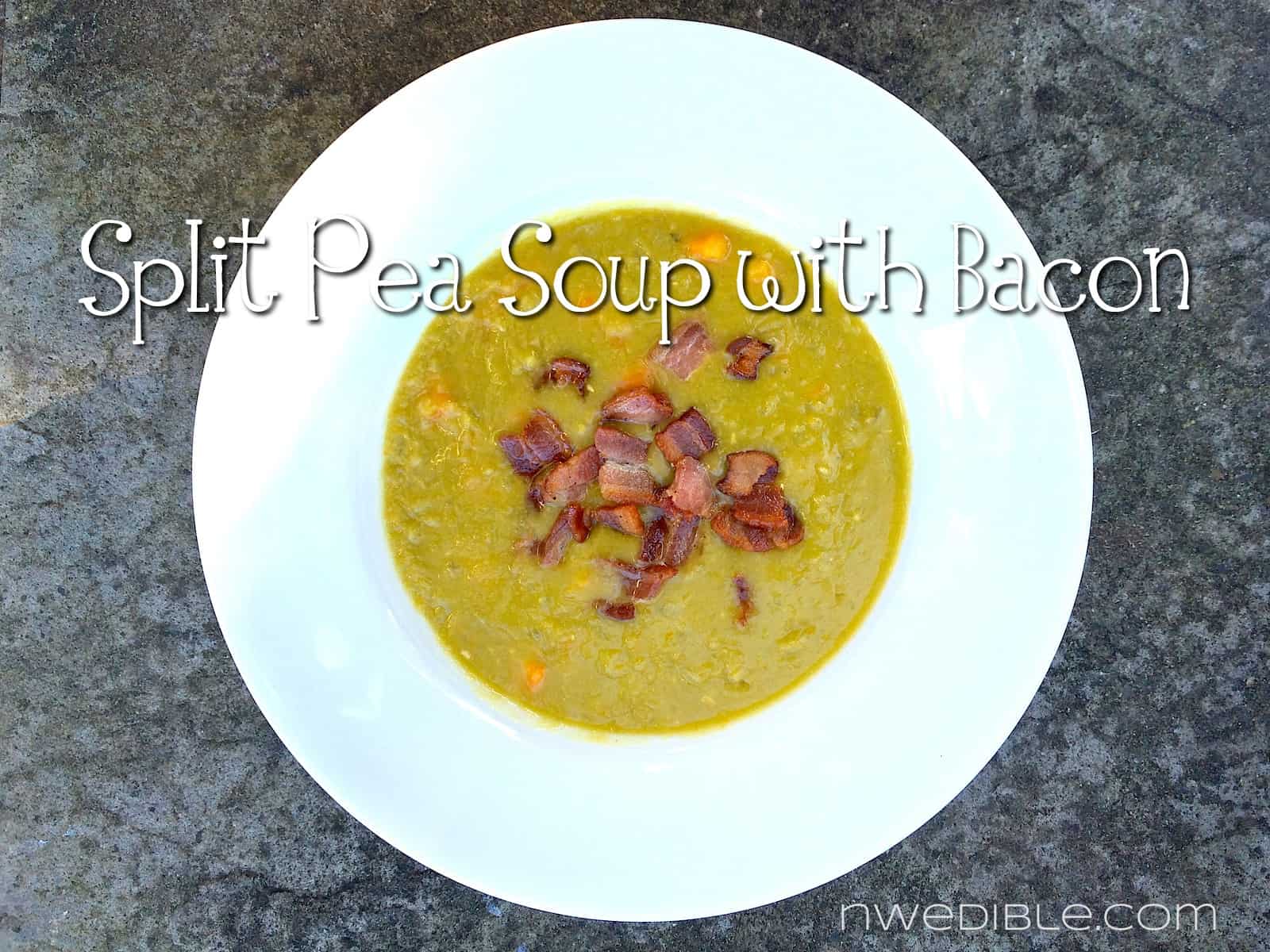Split Pea Soup with Bacon