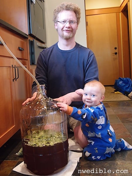 Brewing with kids
