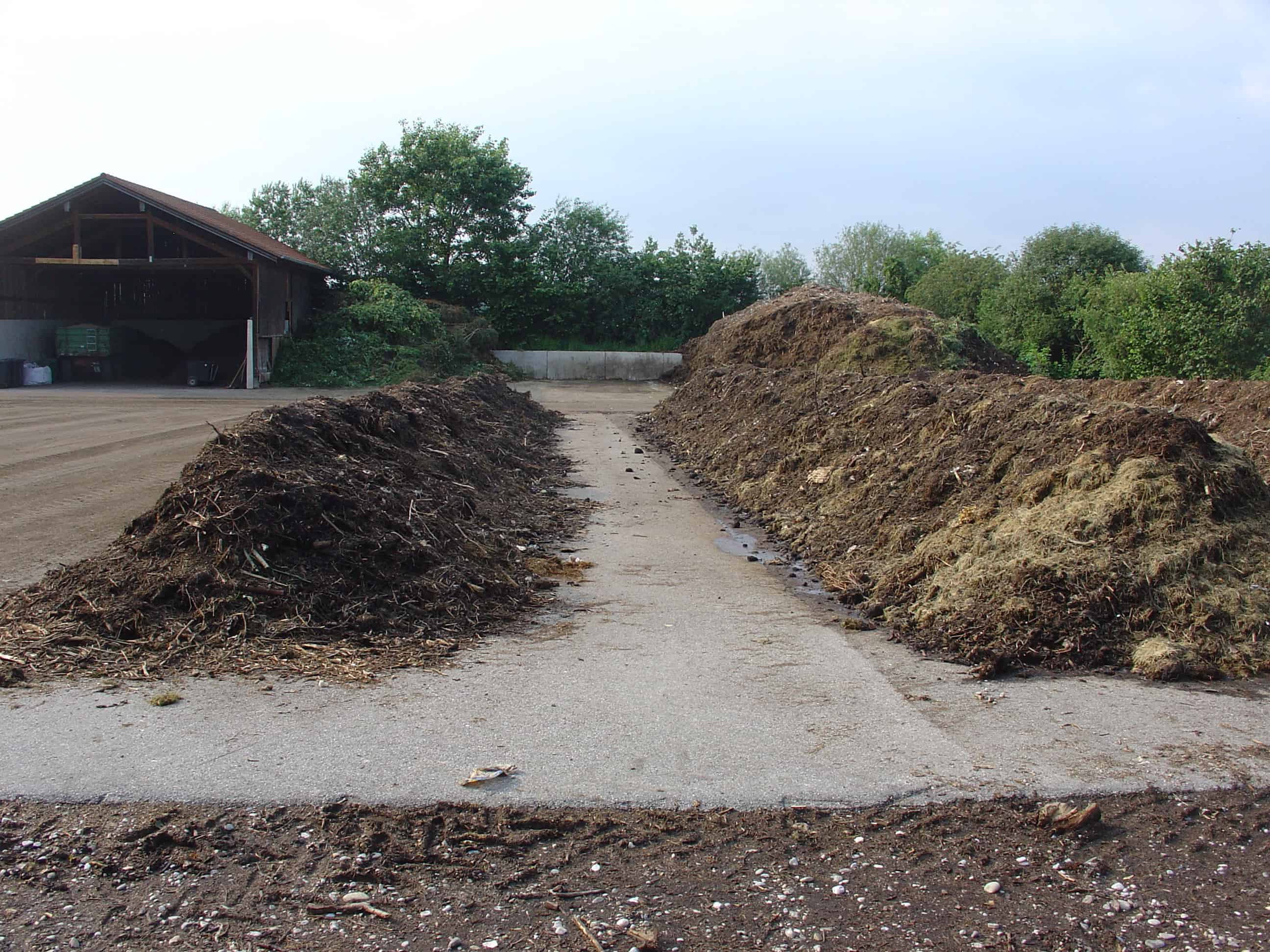 A community composting site in Germany.