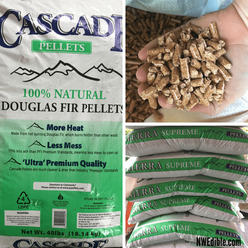 A 40 pound bag of these pellets is about $5 in my 'hood. Purchase locally and stock up in the winter, when wood stove pellet fuel is widely available. 