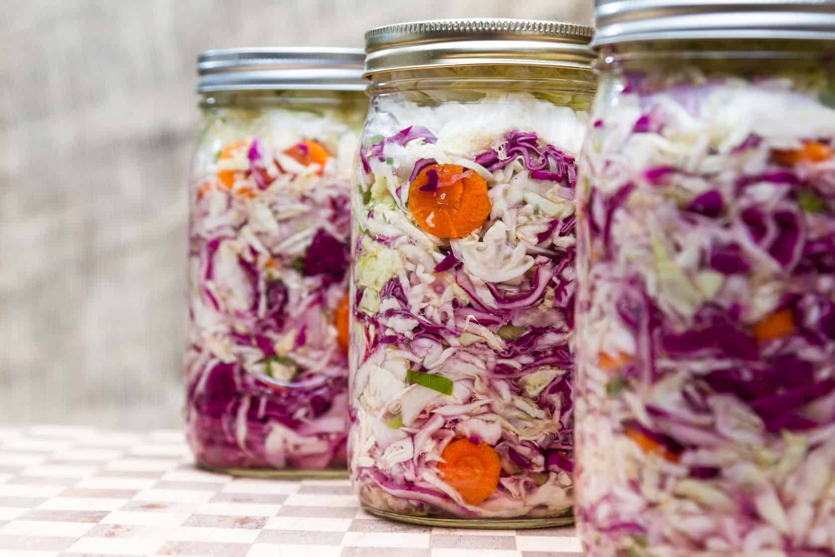 Lacto Fermented Cabbage