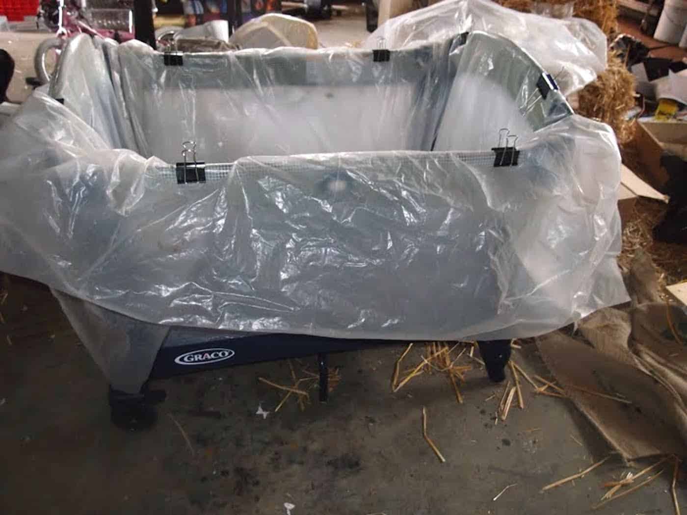 How To Turn A PackandPlay Into A Chicken Brooder Northwest Edible Life