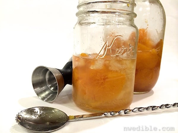 Peach Bourbon Cocktail