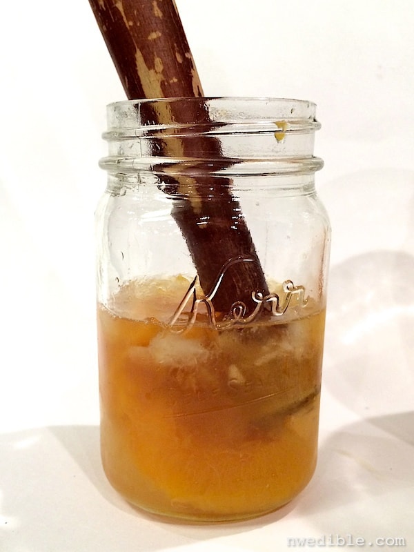 Peach Bourbon Cocktail