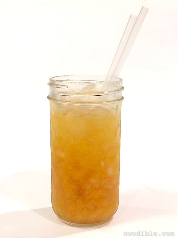 Peach Bourbon Cocktail