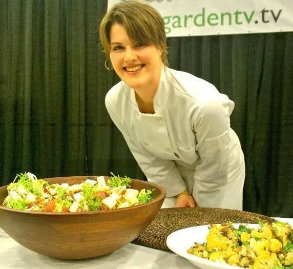 Erica at Flower and Garden Show