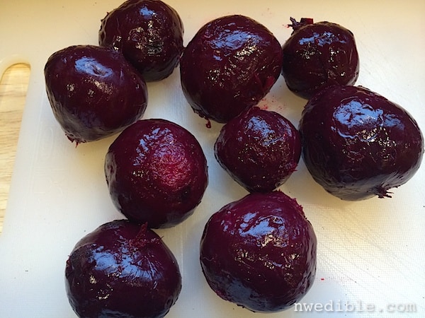 Beet Apple Salad with Yogurt Dill Dressing