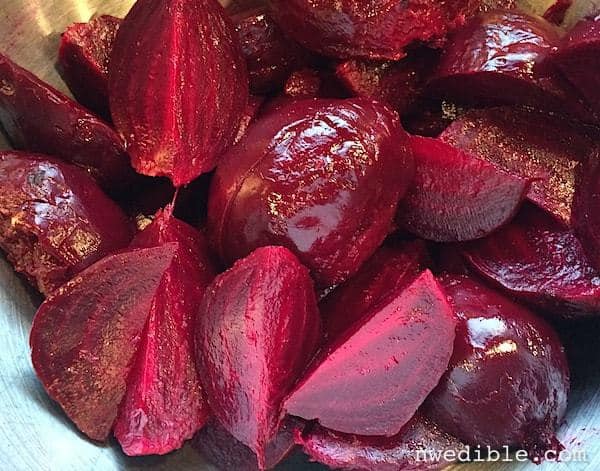 Beet Apple Salad with Yogurt Dill Dressing