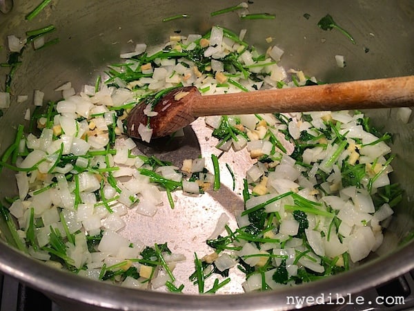 Pea Soup with Coconut Milk