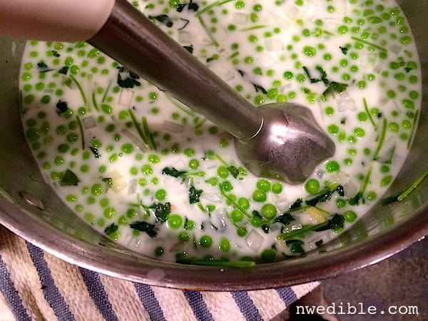 Pea Soup with Coconut Milk