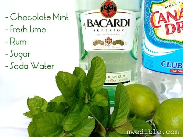 Chocolate Mint Mojito