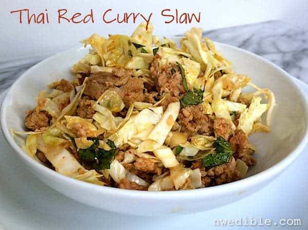 Thai Red Curry Slaw