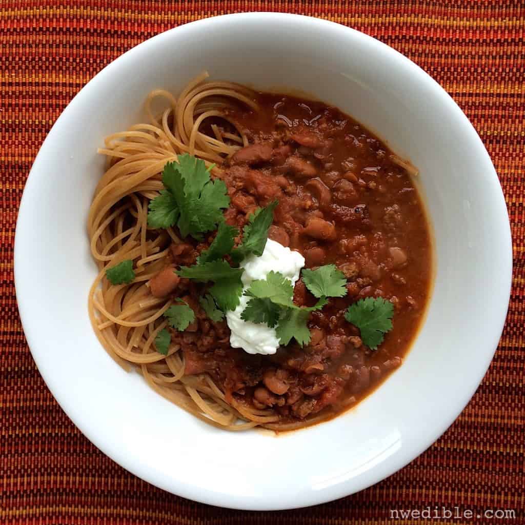 spaghetti-chili