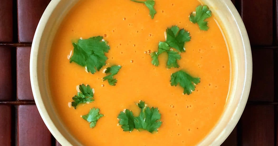 Carrot Soup with Green Curry and Coconut Milk | Northwest Edible Life