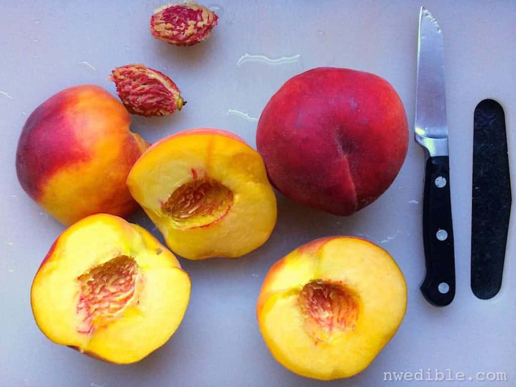 canning peaches