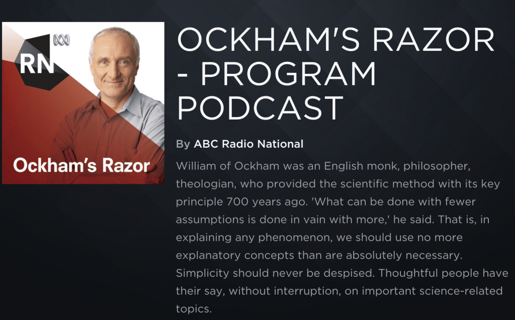 OckhamsRazorPodcast