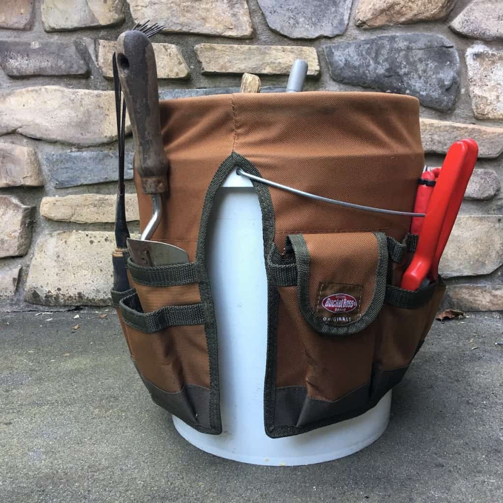 Bucket Apron Tool Storage