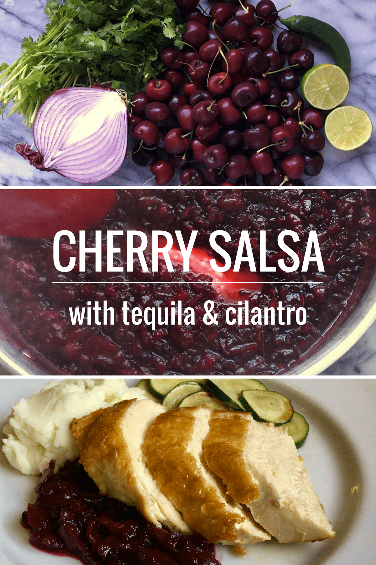 Cherry Salsa with Tequila and Cilantro | Northwest Edible Life