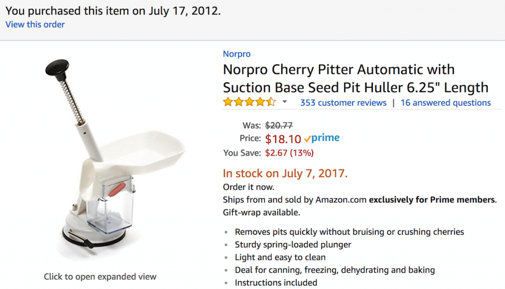 Norpro Cherry Pitter