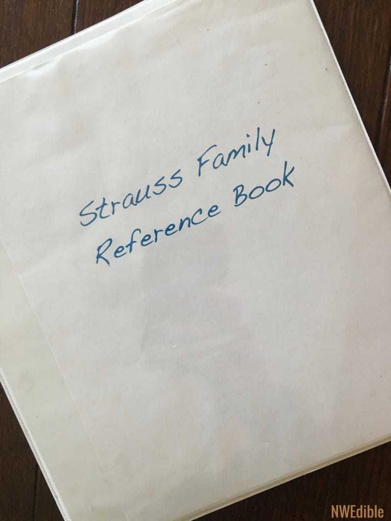 My Family Reference Book