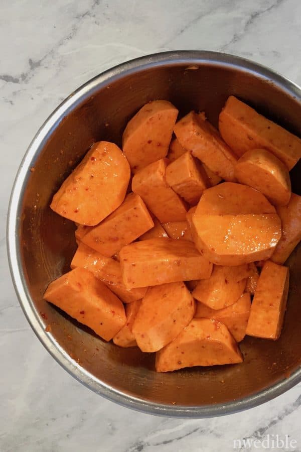 Harissa Roasted Sweet Potatoes Northwest Edible Life